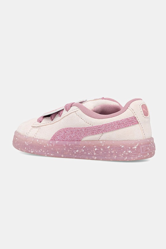 Otroške superge iz semiša Puma Suede XL HK&FR 2 AC roza 403394