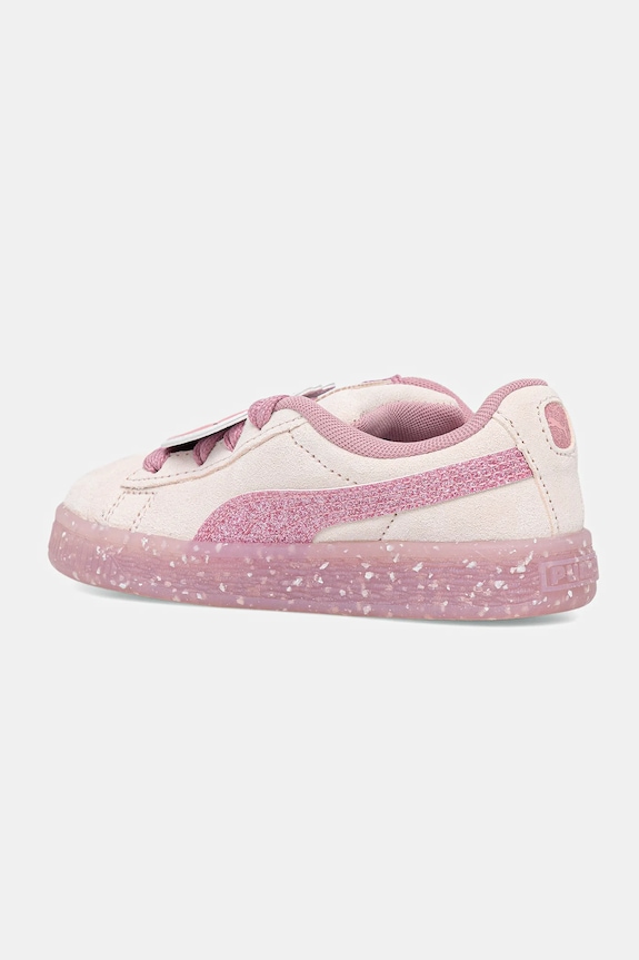 Otroške superge iz semiša Puma Suede XL HK&FR 2 AC roza 403394
