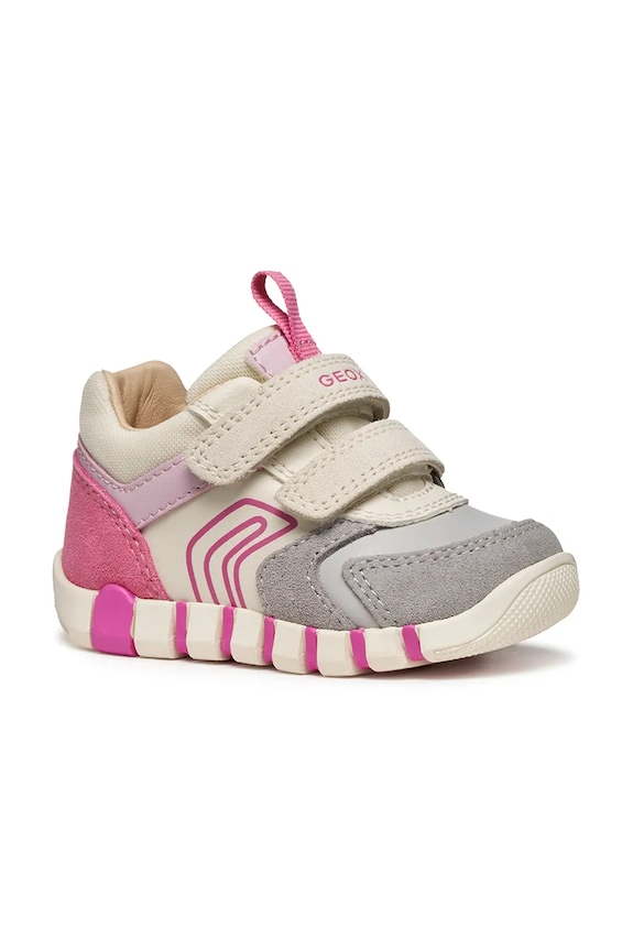 Geox sneakers pentru copii IUPIDOO sintetic bej B3558C.05422.18.26