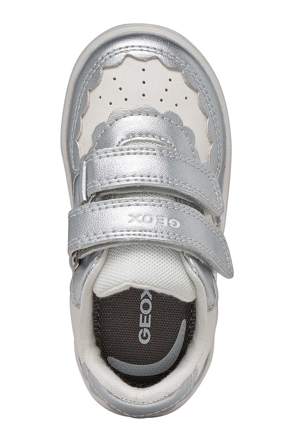 Geox sneakersy dziecięce ECLYPER B555MA.054AJ.20.27 srebrny