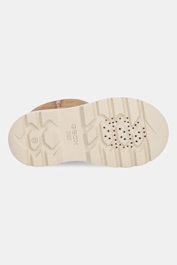 Geox buty zimowe nubukowe dziecięce KIDDARTAH B565YA.00022.20.23 brązowy