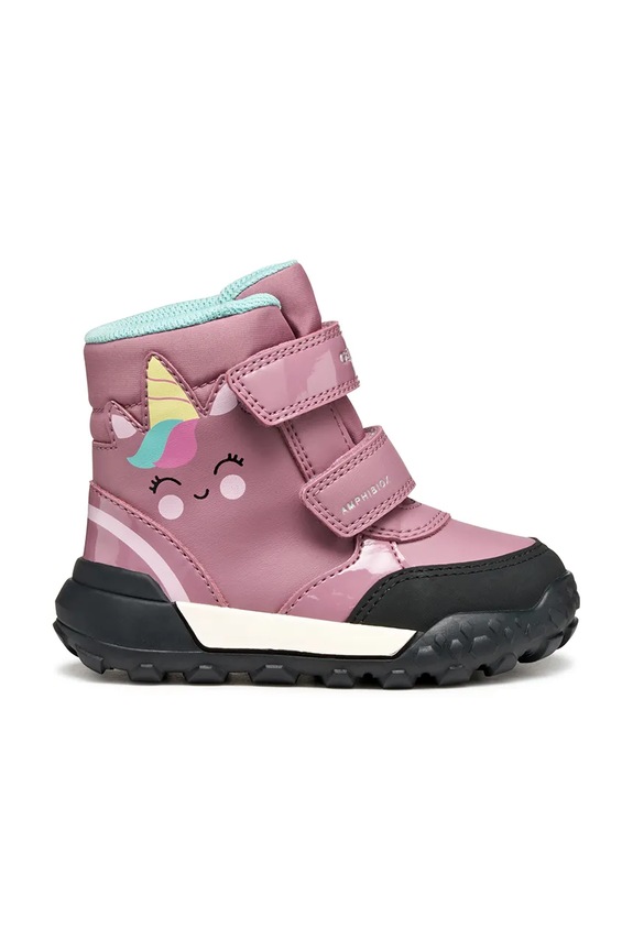 Зимни обувки Geox TREKKYUP B566MD.054FU.24.27 розов AW25