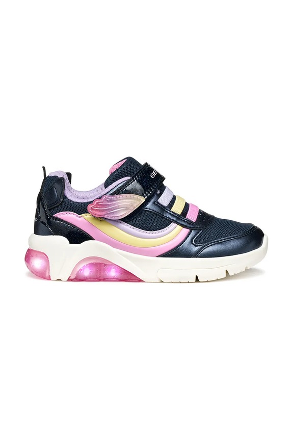 BIMBA Geox scarpe da ginnastica per bambini FADINLIGHT J55M4A.0AJGN.32.35 blu navy