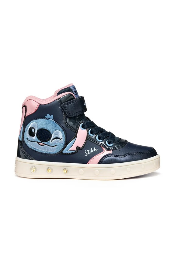 Fete Geox sneakers pentru copii SKYLIN J568WH.0BCKN.28.31 bleumarin