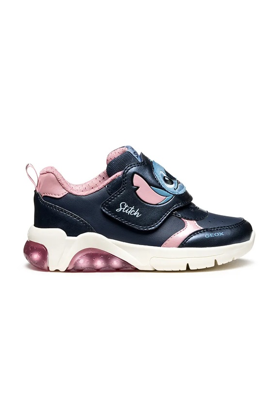 Dziewczynka Geox sneakersy dziecięce FADINLIGHT J56M4F.054AJ.32.35 granatowy