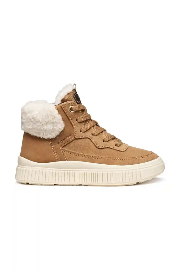Дитячі зимові черевики Geox LAQUINNY J56NFA.00022.28.35 коричневий AW25