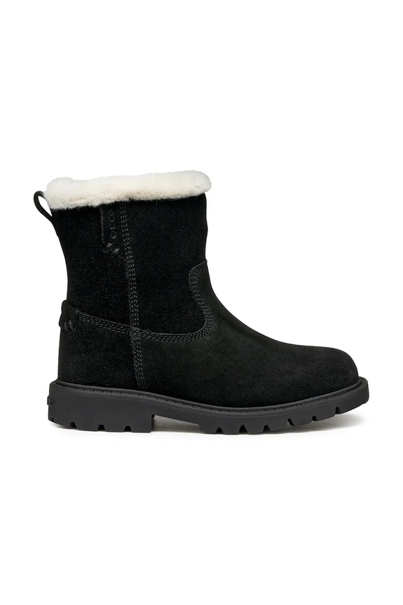 Дитячі зимові черевики з нубуку Geox SHAYLAX J46EYA.00022.28.35 чорний AW25