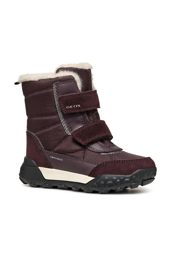 Зимняя обувь Geox TREKKYUP с утеплением фиолетовой J46M7E.08V22.24.27