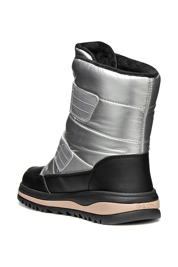 Παιδικές χειμερινές μπότες Geox ADELHIDE ασημί J56EWA.0LVNF.36.39