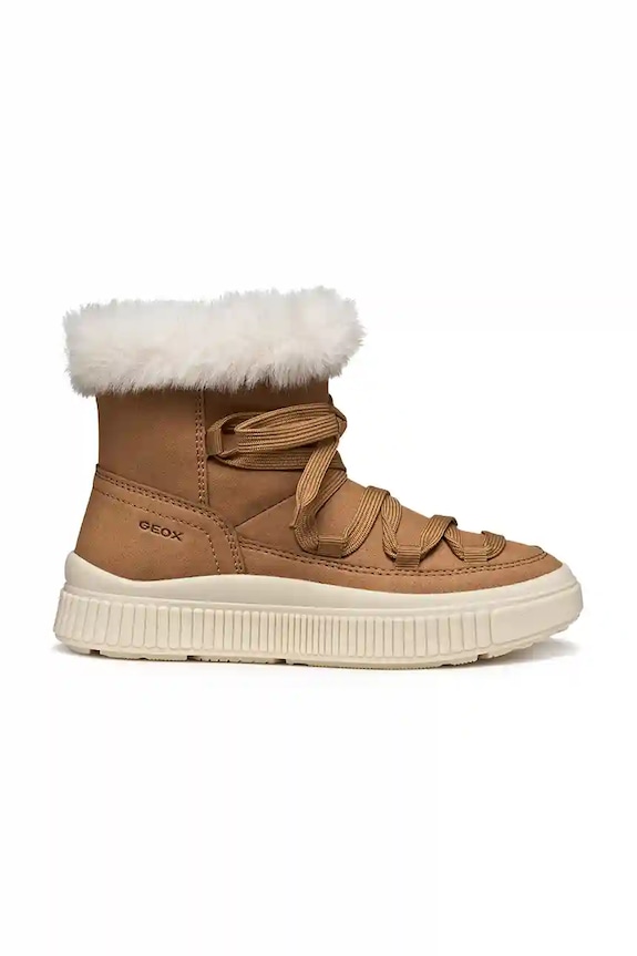 Geox buty zimowe dziecięce LAQUINNY J56M3D.000AU.36.39 brązowy AW25