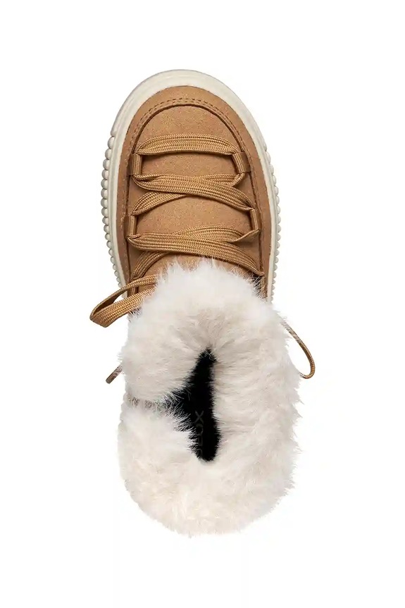 Geox buty zimowe dziecięce LAQUINNY J56M3D.000AU.36.39 brązowy