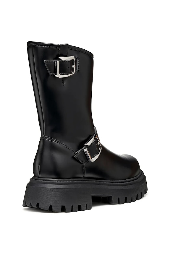 Дівчинка Дитячі черевики Geox MAQUINNENS J56M6A.000CN.31.35 чорний