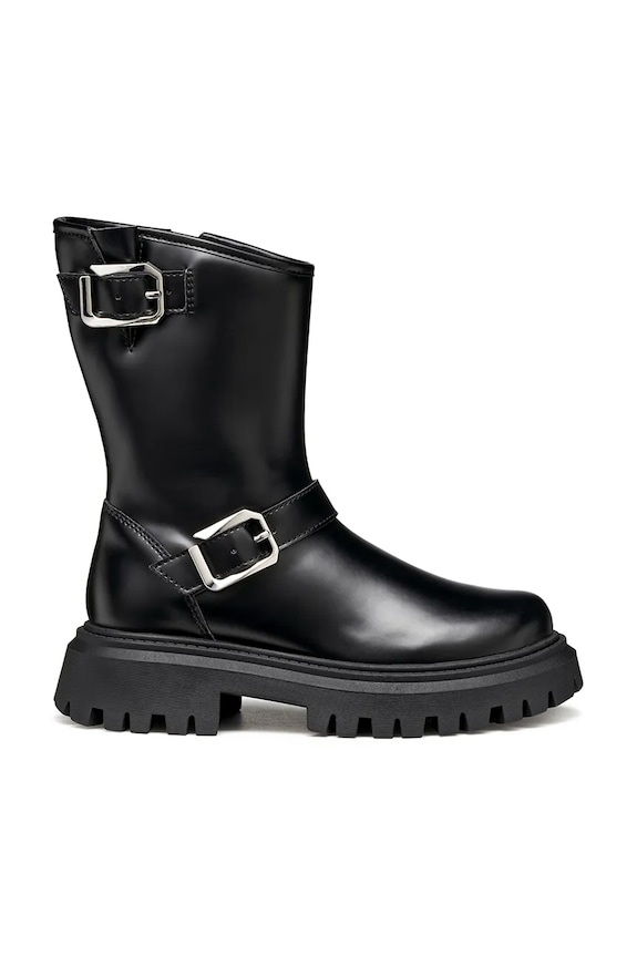 Geox botki dziecięce MAQUINNENS J56M6A.000CN.36.40 czarny AW25