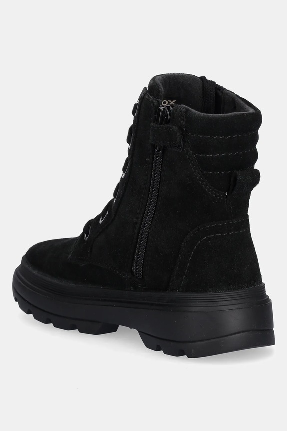 Κοριτσίστικα Παιδικές μπότες σουέτ Geox KIDDARTAH J56NDA.00022.28.35 μαύρο