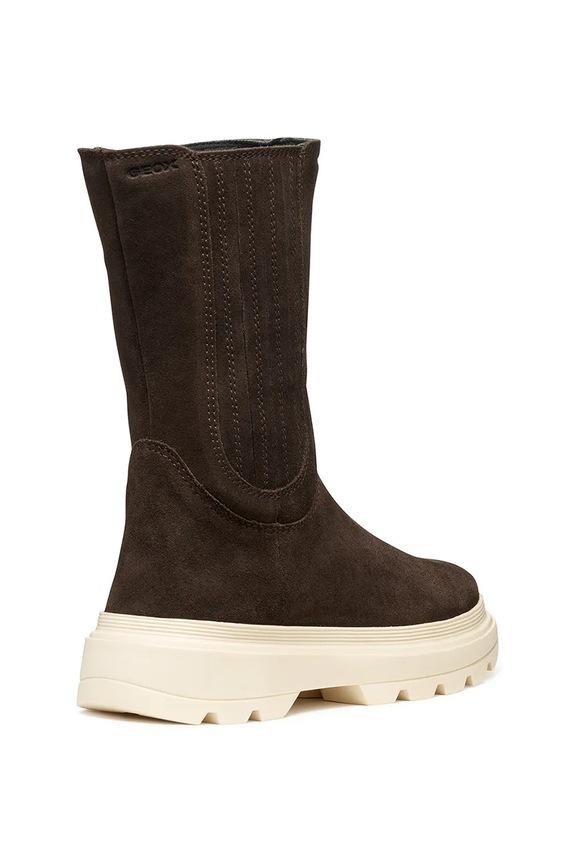 Lány Geox gyerek bokacsizma velúrból KIDDARTAH J56NDB.00022.28.35 barna