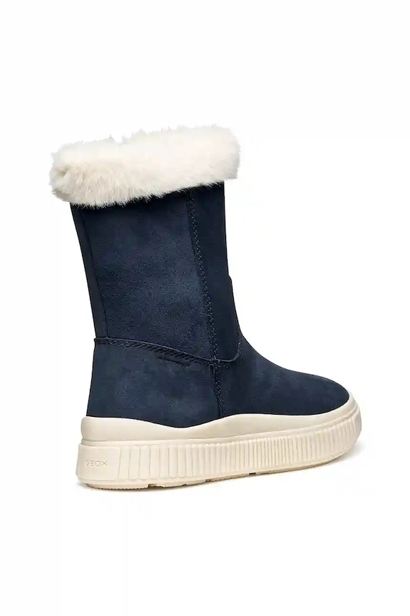 Dziewczynka Geox buty zimowe nubukowe dziecięce LAQUINNY J56NFB.00022.28.35 granatowy