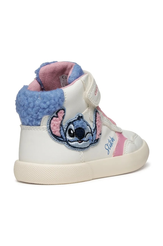 Dziewczynka Geox sneakersy dziecięce GISLI B561MF.0BCBH.24.27 biały