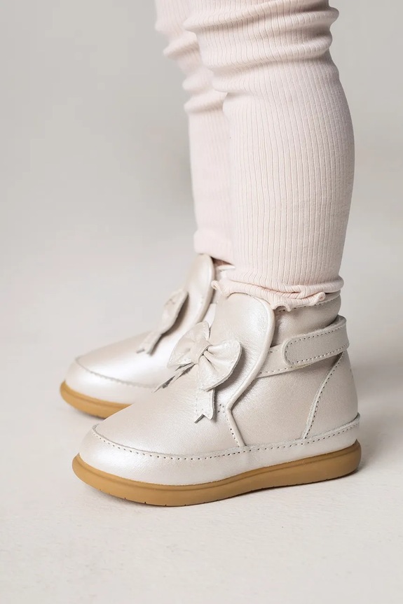 Donsje csecsemő bőrcipő Cemilla Shoes nappa bőr bézs 1500200