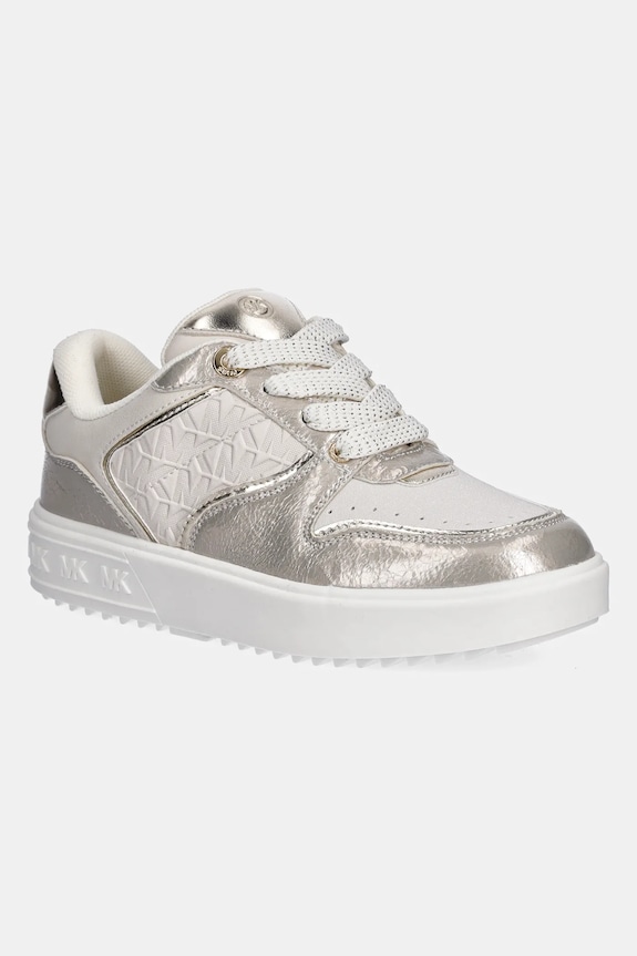 Παιδικά sneakers Michael Kors EMMET RUMI απομίμηση λείου δέρματος μπεζ MK01414274