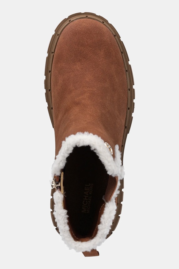 Detské topánky Michael Kors BLAKE CHELSEA hnedá MK02655220