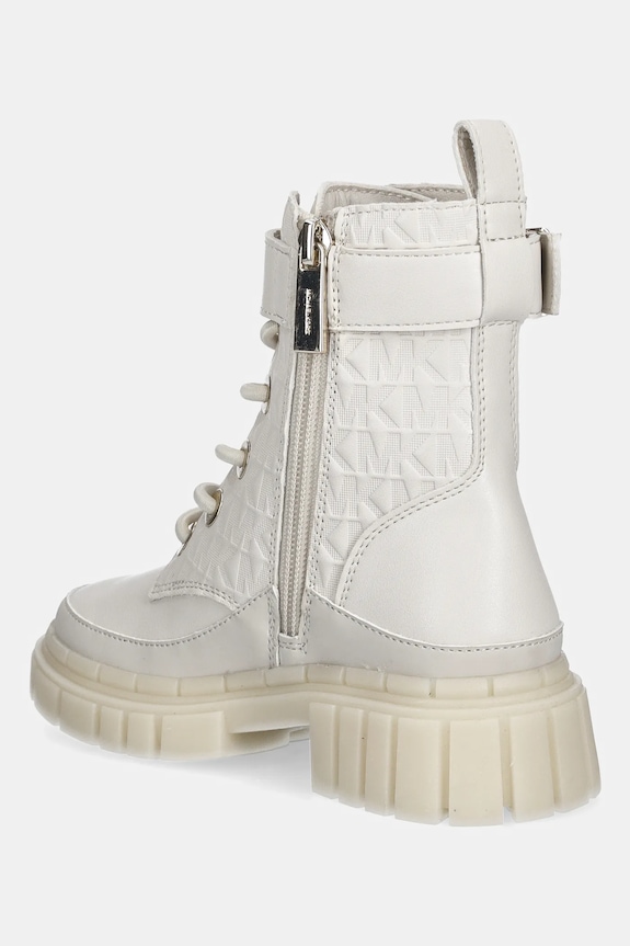 Dziewczynka Michael Kors workery dziecięce BLAKE COLBY MK02620256 beżowy