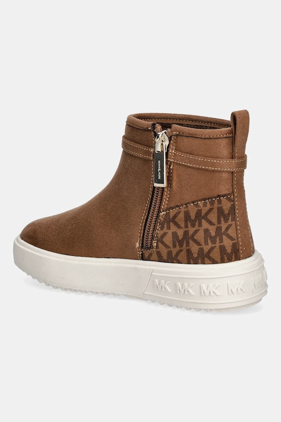 Fete Michael Kors bocanci copii EMMET CHAIN MK02947210 maro