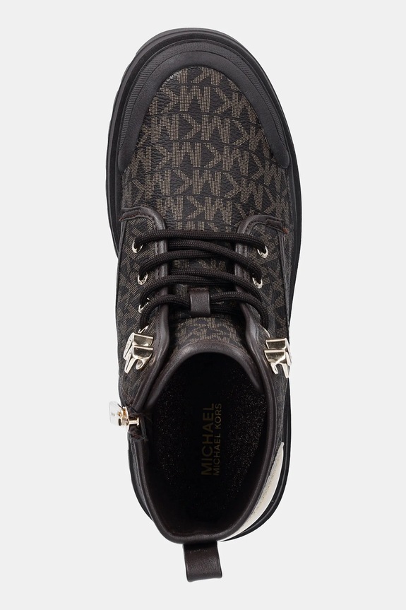 Παιδικές μπότες Michael Kors PAYTON καφέ MK02734211