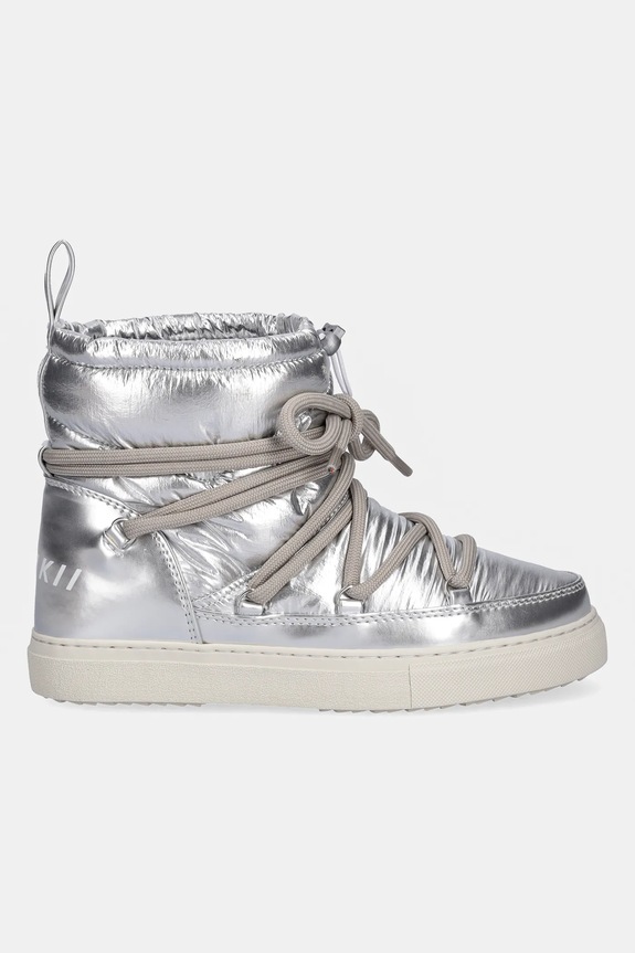 Παιδικές μπότες χιονιού Inuikii MOUNTAIN METALLIC 3001.003.0161.33.38 ασημί AW25