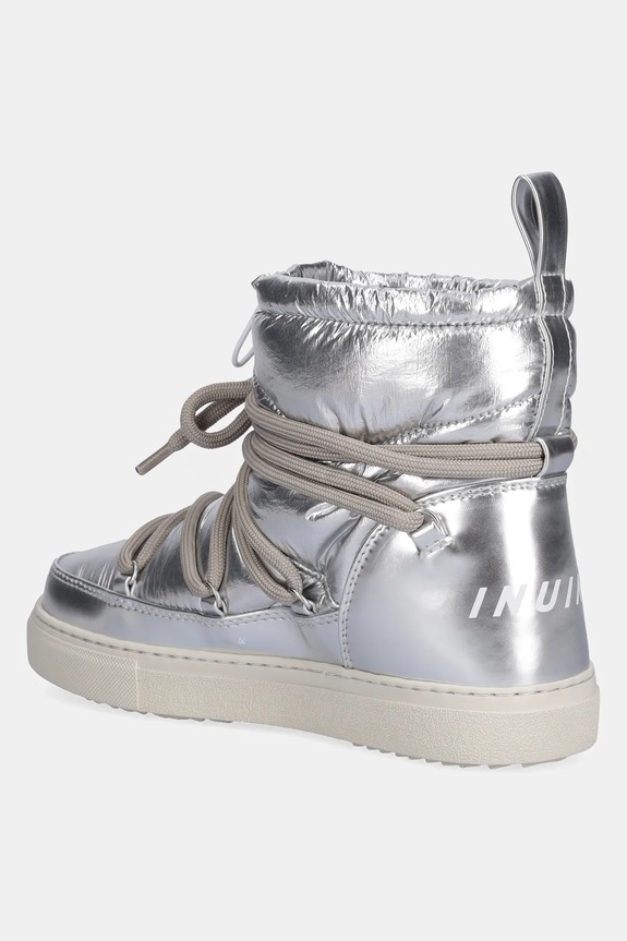 Παπούτσια Παιδικές μπότες χιονιού Inuikii MOUNTAIN METALLIC 3001.003.0161.33.38 ασημί