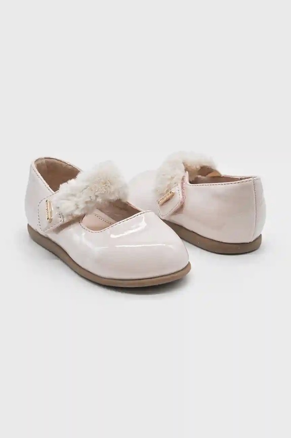 Mayoral baleriny dziecięce 42557.23D.Baby.9BYA beżowy AW25