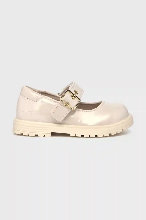 Mayoral baleriny dziecięce 42563.26A.Baby.9BYA beżowy AW25