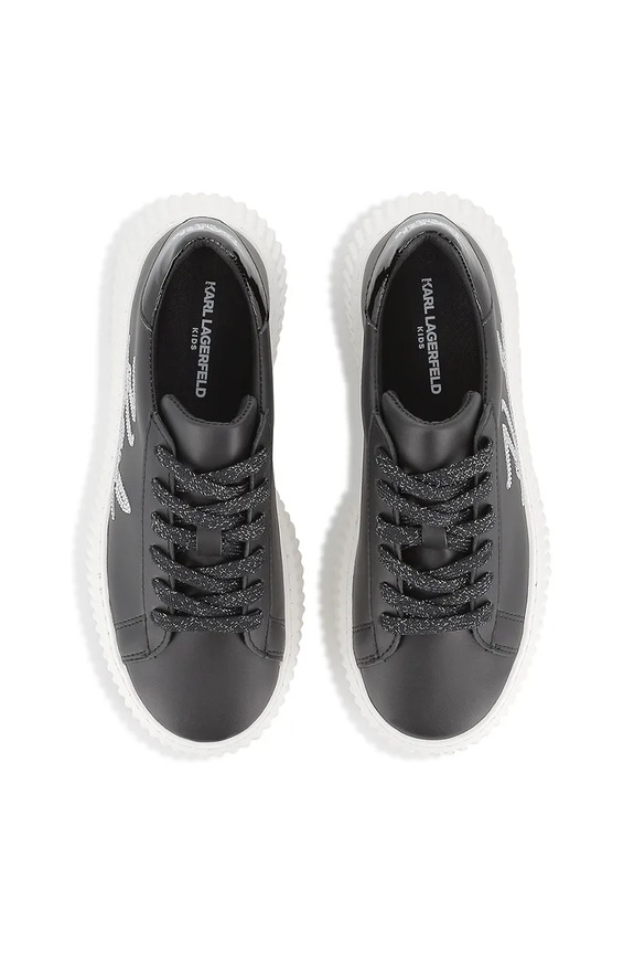 Karl Lagerfeld tenisówki skórzane Z30978.36.39 czarny