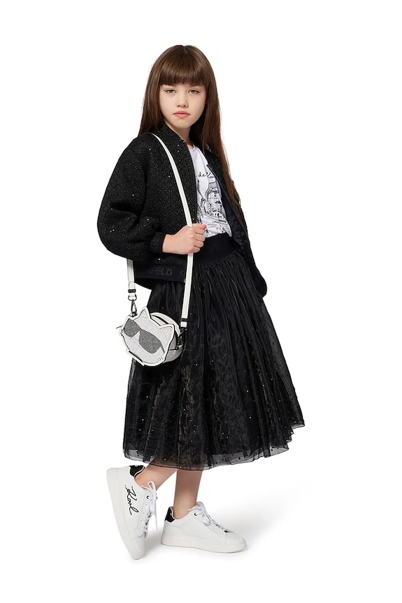 Дитячі шкіряні кросівки Karl Lagerfeld Z30982.36.39