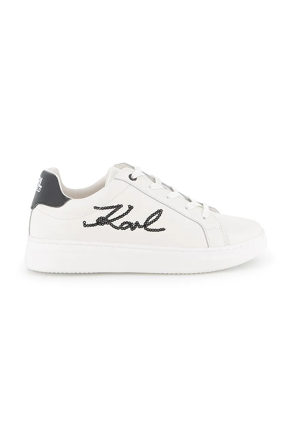 Дитячі шкіряні кросівки Karl Lagerfeld Z30982.36.39