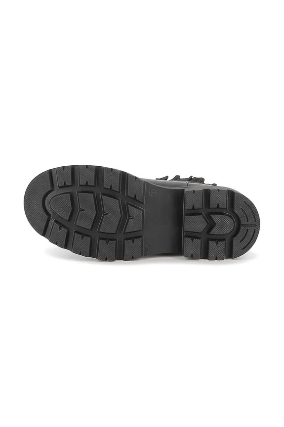 Παιδικές δερμάτινες μπότες τσέλσι Karl Lagerfeld Z30984.32.35
