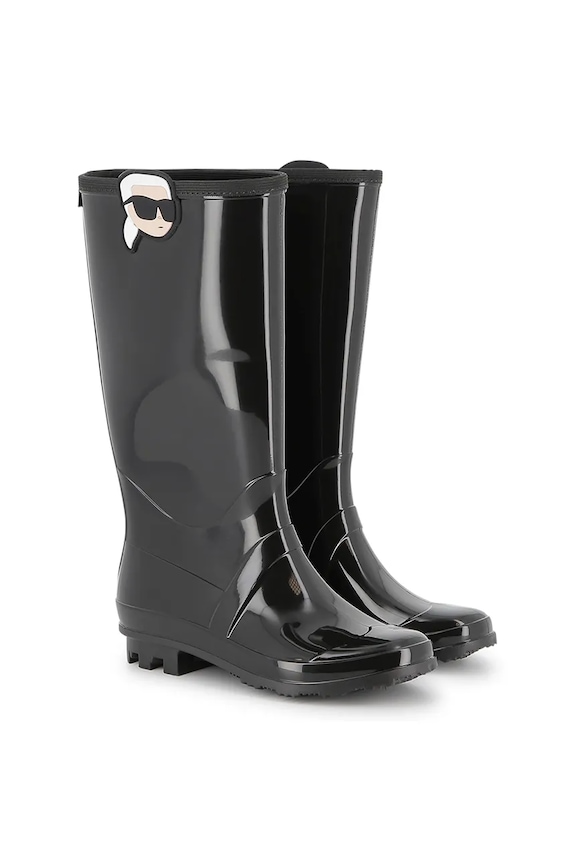 Detská vesta Karl Lagerfeld čierna Z30985.27.35