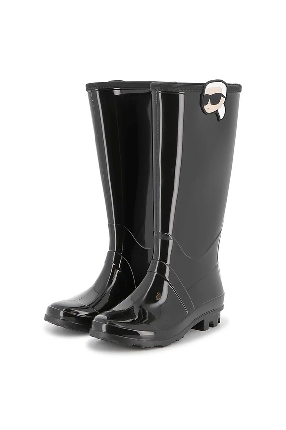 Dievča Detská vesta Karl Lagerfeld Z30985.27.35 čierna