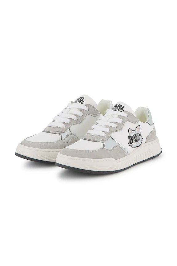 Dziewczynka Karl Lagerfeld sneakersy Z30986.36.39 biały