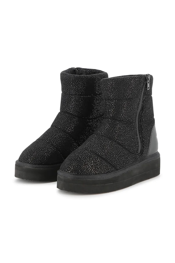 Detské zimné topánky Karl Lagerfeld zateplené čierna Z30992.27.35