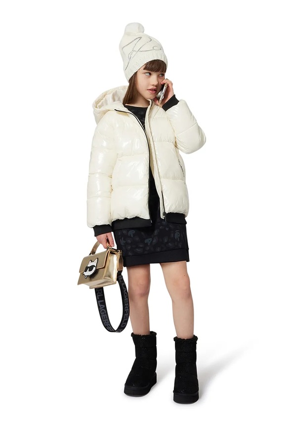 Detské zimné topánky Karl Lagerfeld Z30992.27.35