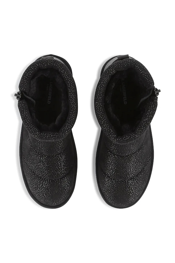Detské zimné topánky Karl Lagerfeld čierna Z30992.27.35