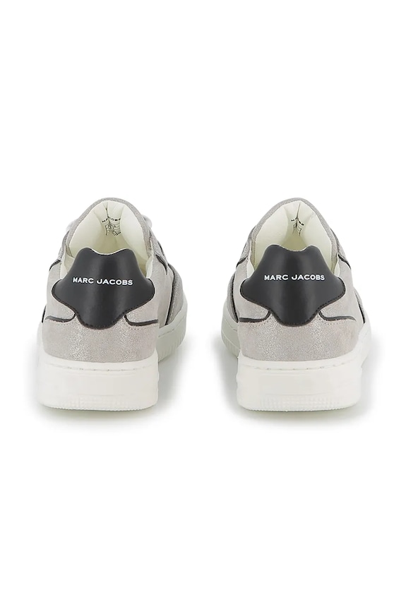 Marc Jacobs sneakers de piele întoarsă pentru copii gri W60671.31.35