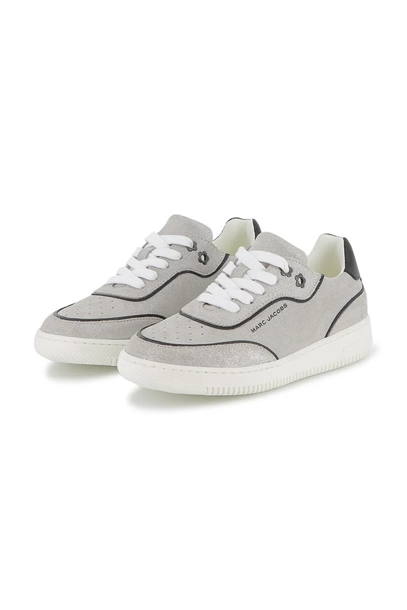 Dziewczynka Marc Jacobs sneakersy zamszowe dziecięce W60671.36.37 szary