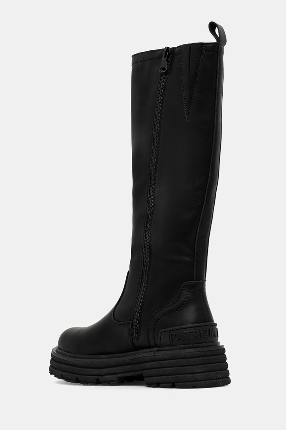 Djevojčice Dječje kožne čizme Patrizia Pepe PPJ980 crna