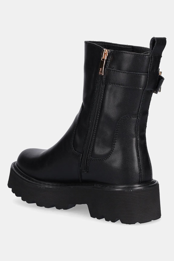 Djevojčice Dječje kožne gležnjače Patrizia Pepe PPJ967 crna