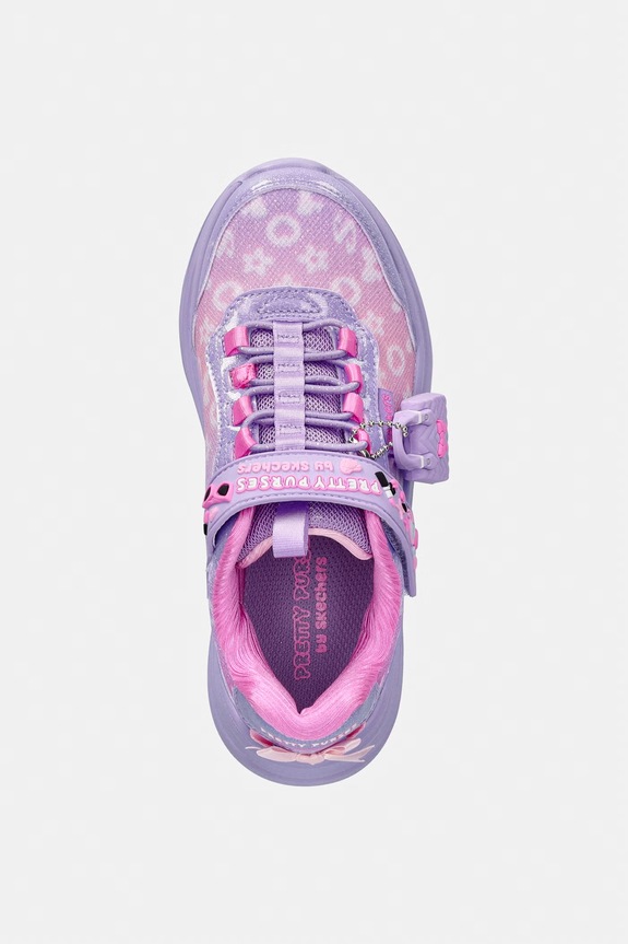 Skechers POWER JAMS 2.0 tenisky detské fialová 302199L