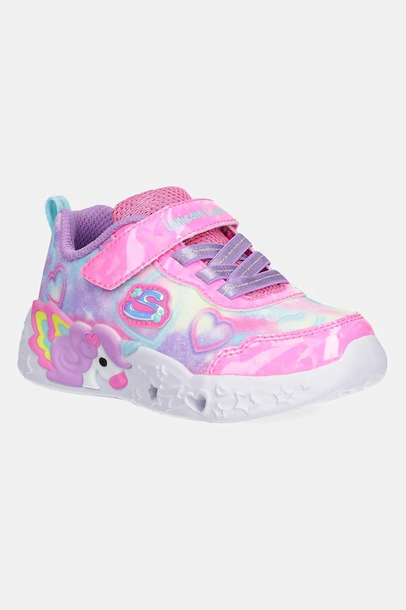Παιδικά sneakers Skechers UNICORN CHARMER - LIL HEART S συνθετικό πολύχρωμο 303064N