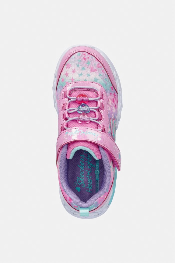 Skechers INFINITE HEART LIGHTS - HEART detské tenisky ružová 303261L