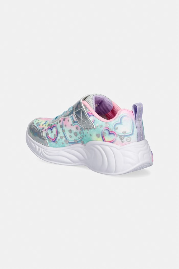 Dievča Skechers UNICORN DREAMS - HEART SPARKL tenisky detské 303063L viacfarebná