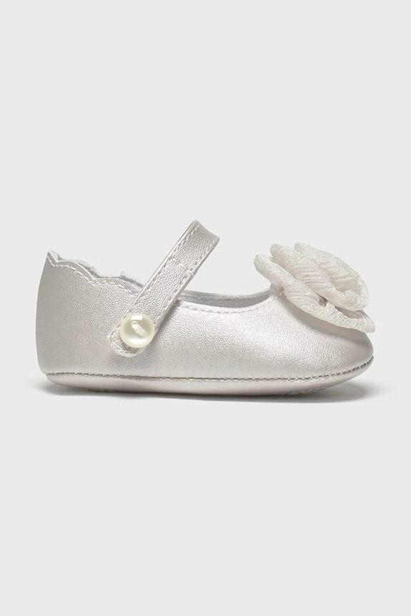 Dziewczynka Mayoral Newborn buty niemowlęce 9960.2J.Newborn.9BYA szary